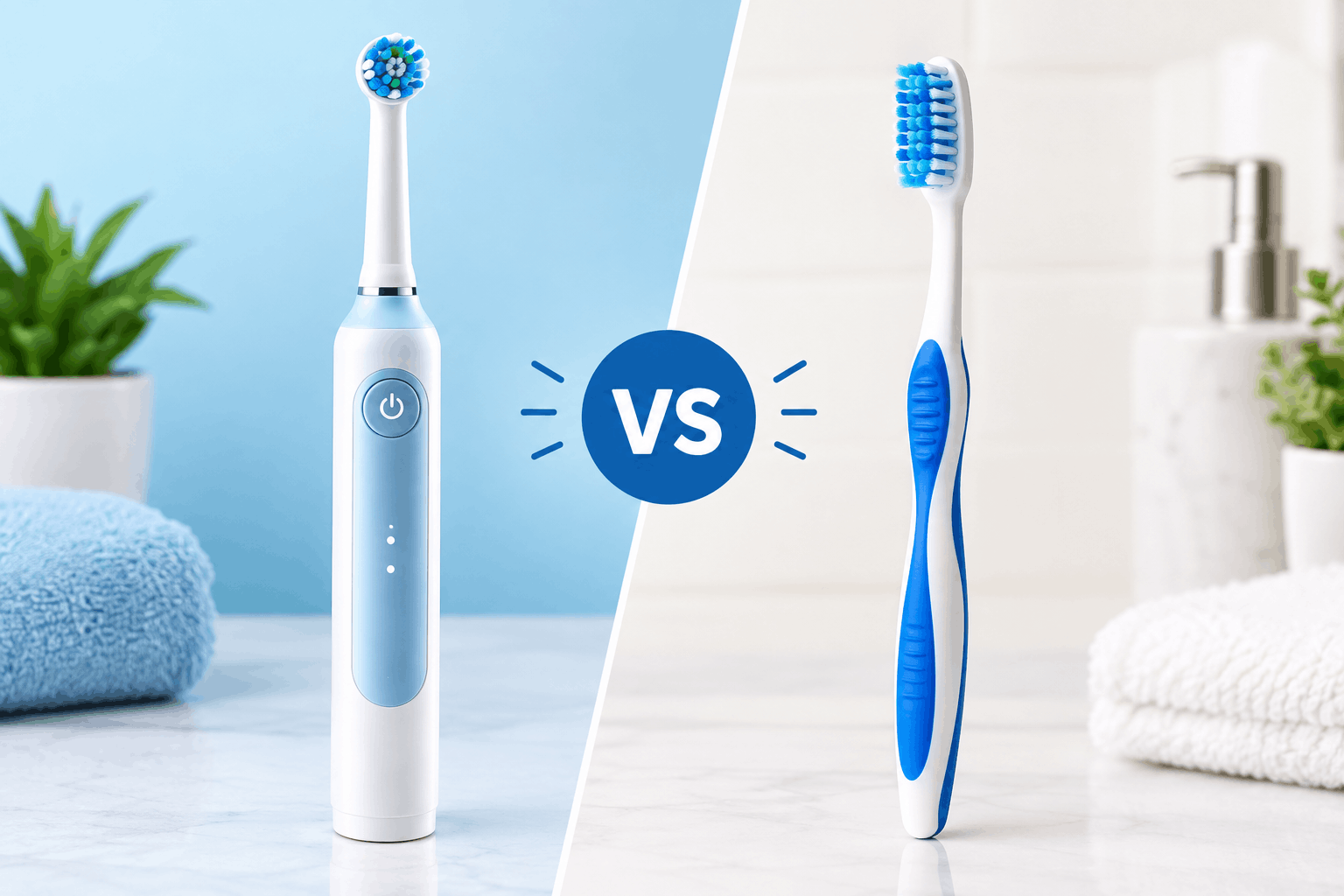 electric toothbrush vs manual