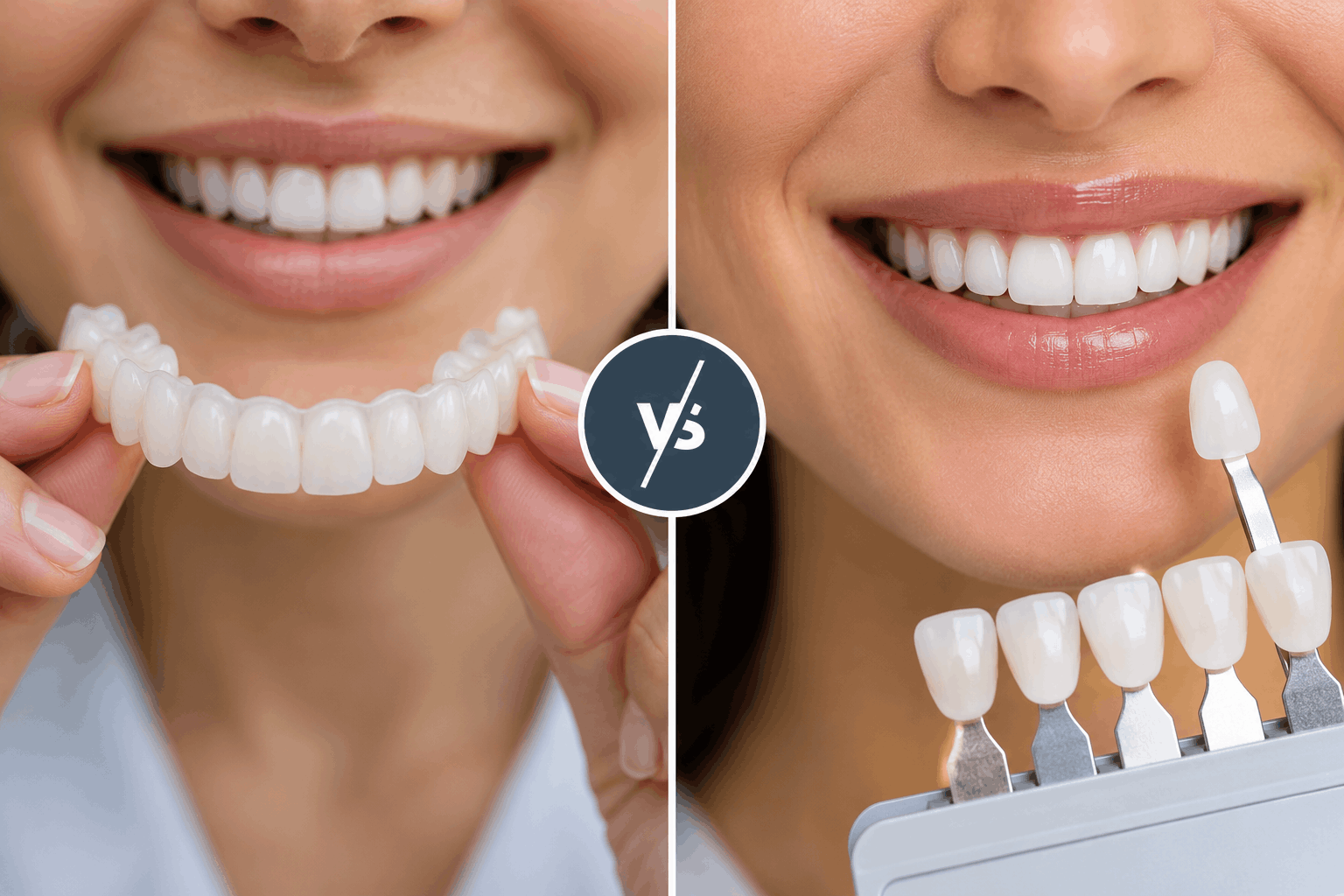 snap on smile vs veneers